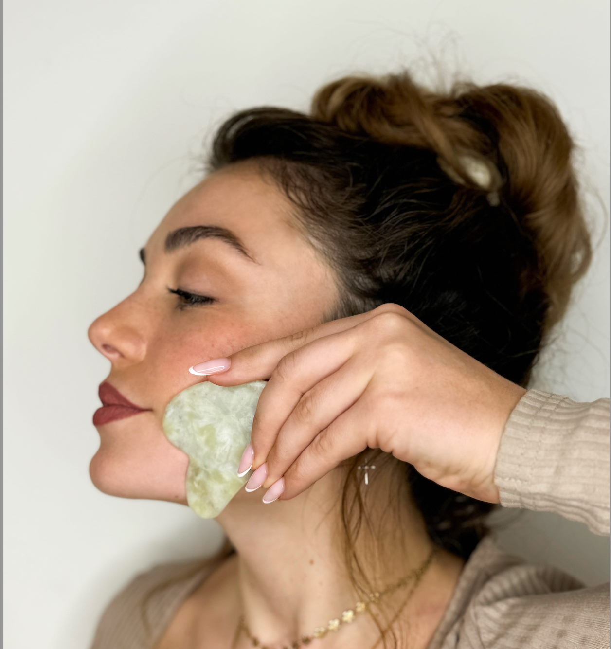 supprimer le double menton