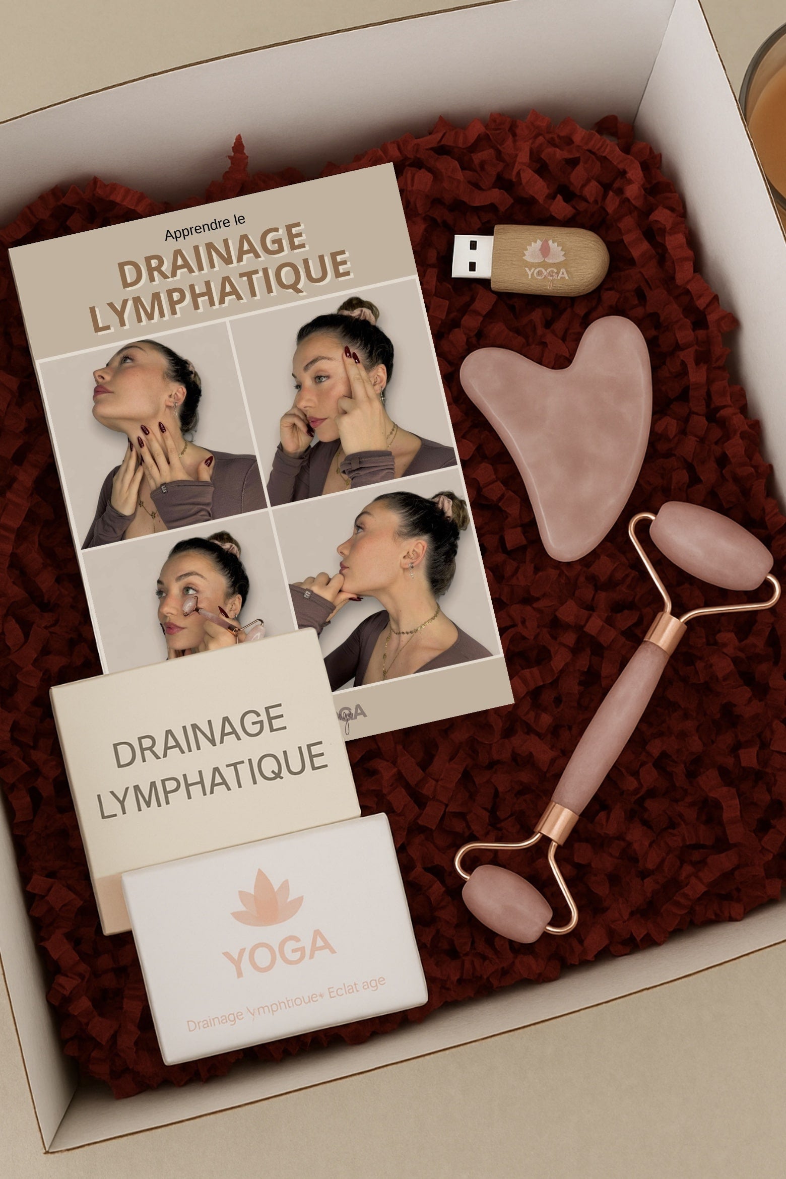 Petit coffret de Noël yoga du visage