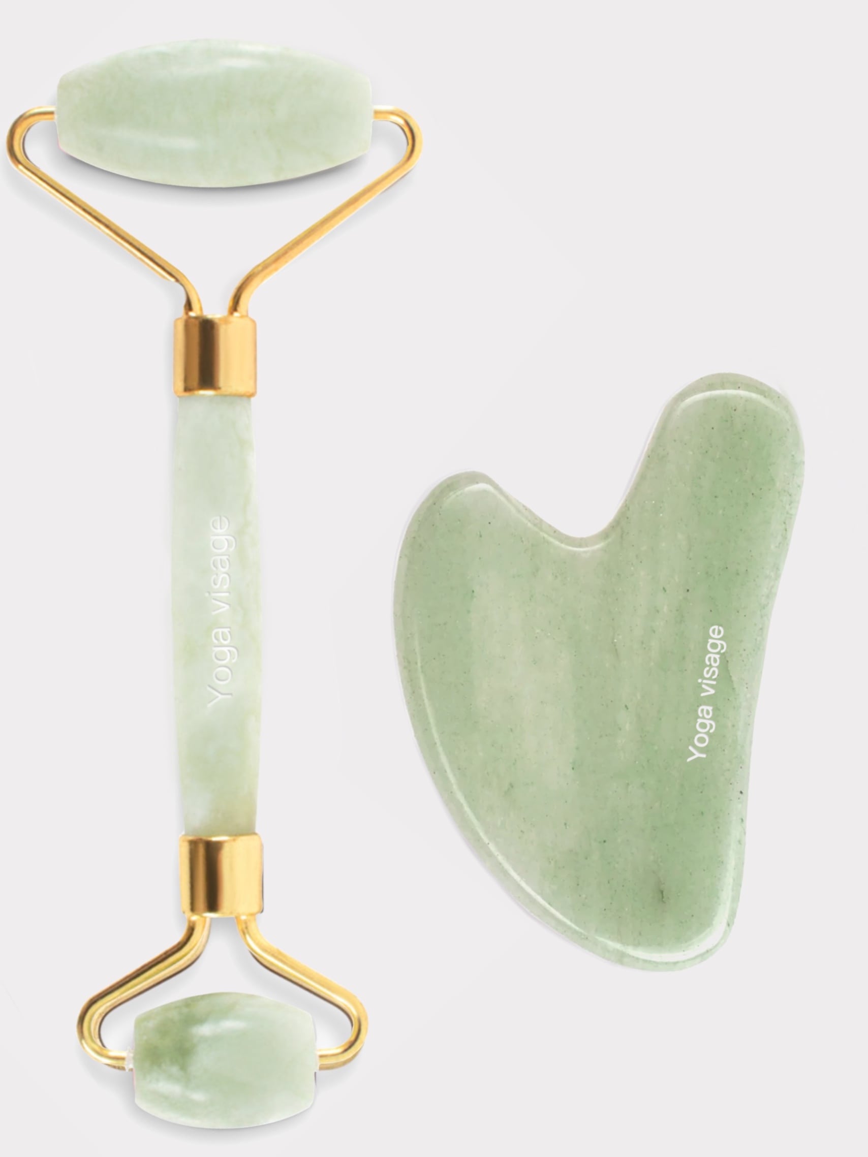 Gua Sha + Roller jade