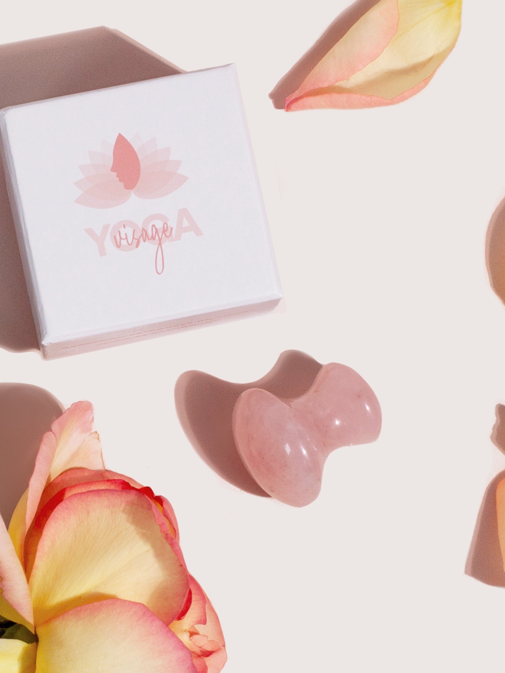 Quartz rose mushroom