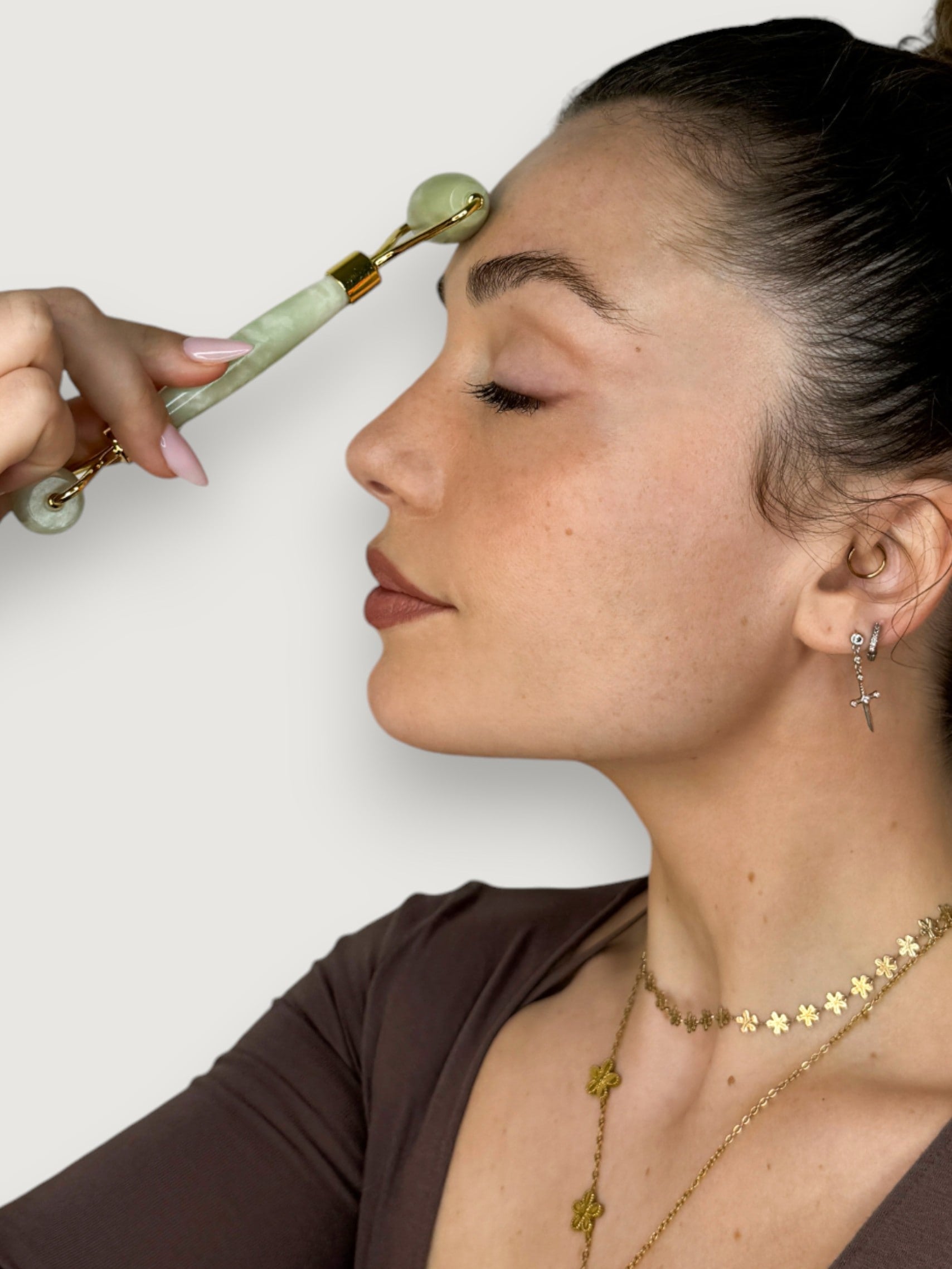 Gua Sha + Roller jade