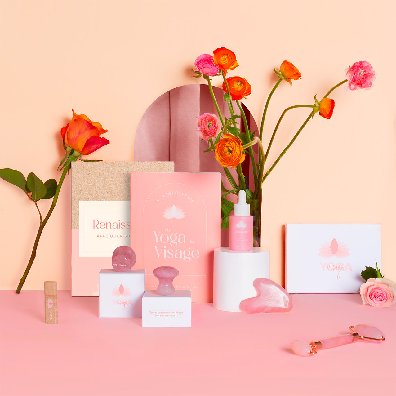 Coffret en Quartz Rose