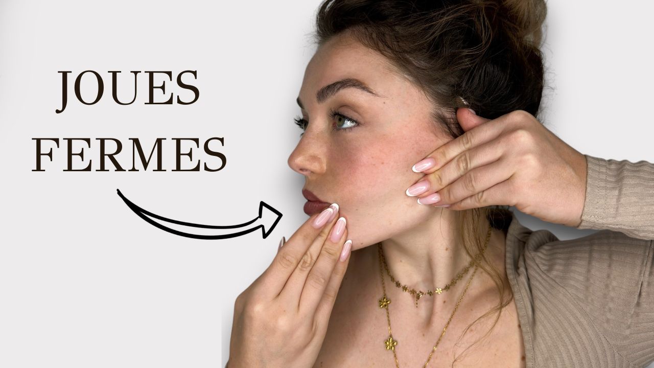Tonification des joues pour raffermir les pommettes