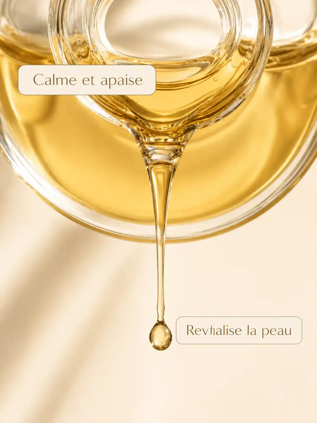 huile lumity massage visage calme et apaise