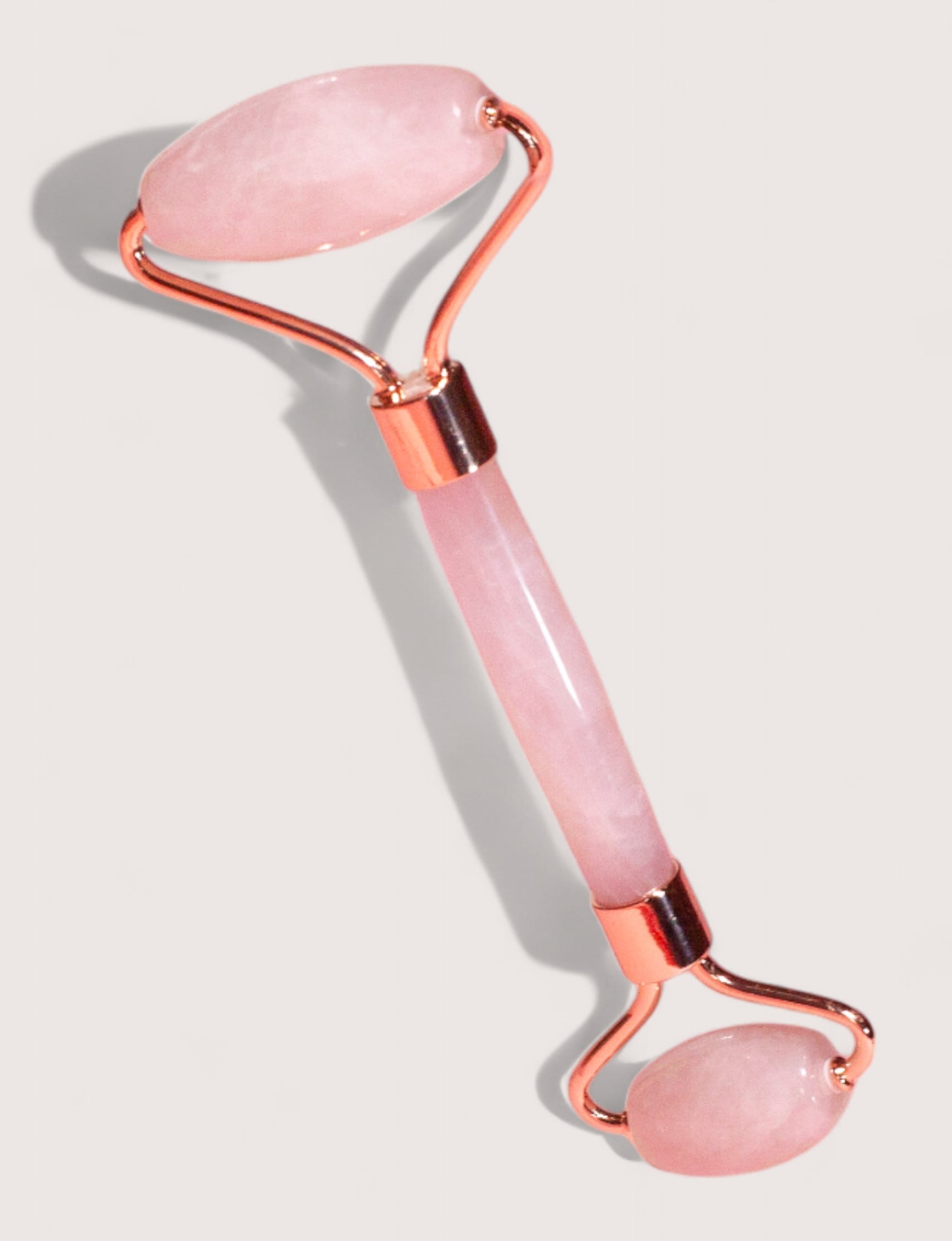 Rouleau en quartz rose